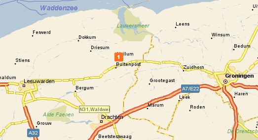 overzicht kaart